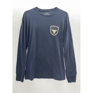 Under Armour Project Rock Shirt Mens 2XL Black Long Sleeve Never Full 3228